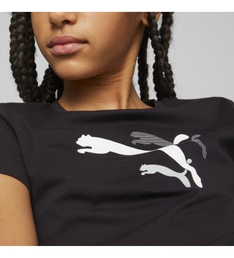Puma T-shirt Graphic & Shorts Set G black