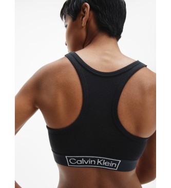Calvin Klein Bralette Reimagined Heritage czarny