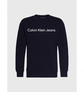 Calvin Klein Felpa con logo nera