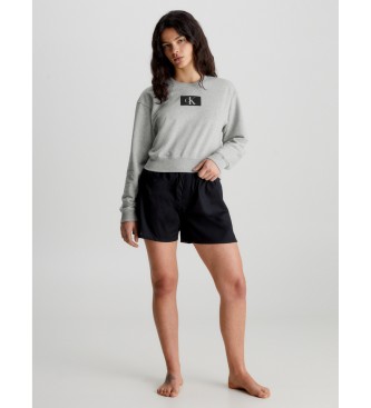 Calvin Klein Sweat-shirt confort CK96 gris