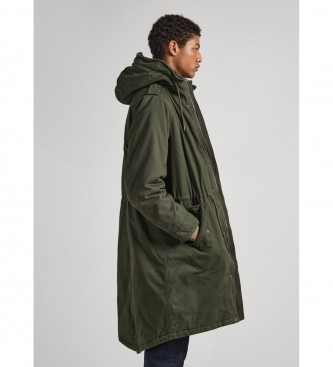 Pepe Jeans Bowie Parka zielona