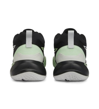 Puma Sapatos Playmaker preto, verde