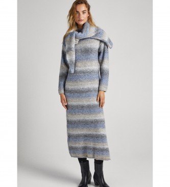 Pepe Jeans Edith Kleid blau