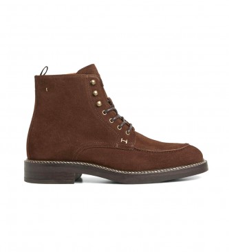 Hackett London Egmont brown ankle boots