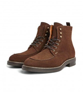 Hackett London Egmont brown ankle boots