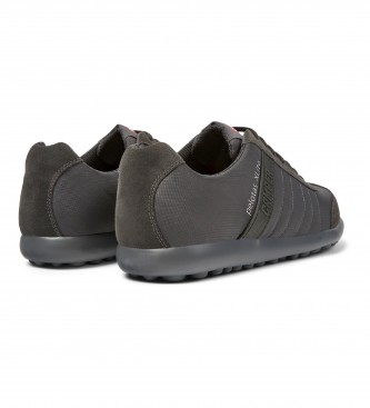 Camper Chaussures en cuir Pelotas XL gris