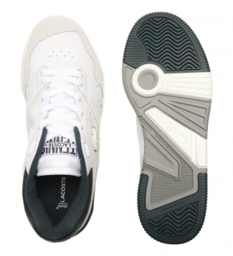 Lacoste Sapatos de couro Lineshot branco