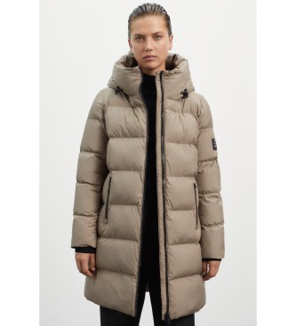 ECOALF Manteau Manlie brun clair