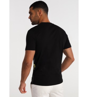 Victorio & Lucchino, V&L T-shirt manica corta 125002 Nera