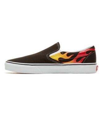 Vans Trainers Flame Classic Slip-On black