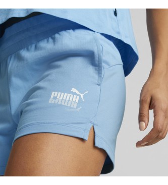 Puma Spodenki dresowe Summer Splash 4 niebieskie