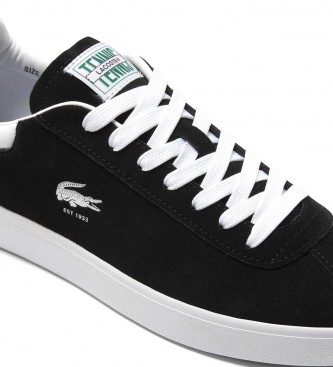 Lacoste Baseshot Leather Sneakers black