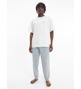 Calvin Klein T-shirt moderna in cotone bianca