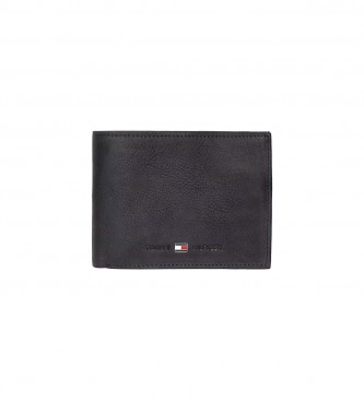 Tommy Hilfiger Foldable Leather Wallet in three blacks