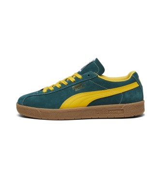 Puma Delphin green leather shoes