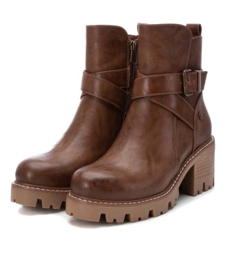 Refresh Ankle boots 171269 brown -height heel: 7cm- 