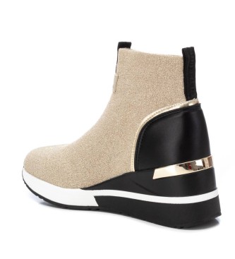 Xti Ankle boots 141924 beige -Height: 6cm