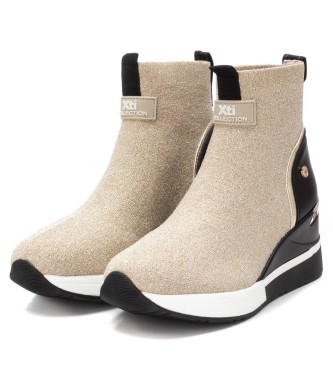 Xti Ankle boots 141924 beige -Height: 6cm