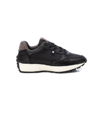 Xti Black contrast trainers
