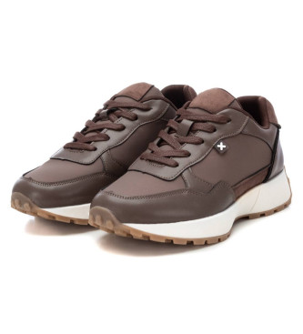 Xti Contrast taupe trainers