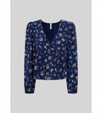 Pepe Jeans Navy Island Bluse