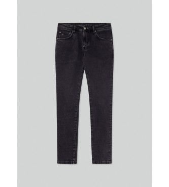 Hackett London Jeans Lavado negro
