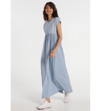 Lois Jeans Flight Dress Overdye niebieski