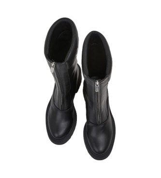 Pepe Jeans Boss Zip ankle boots black