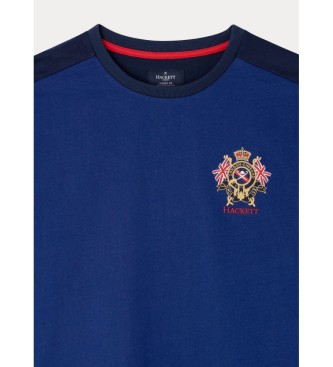 Hackett London Crest Multi T-shirt azul