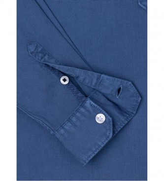 Pepe Jeans Marston blaues Hemd
