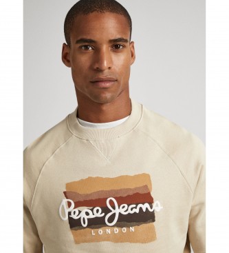 Pepe Jeans Mun beige sweatshirt