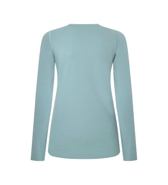 Pepe Jeans New Virginia long sleeve turquoise T-shirt