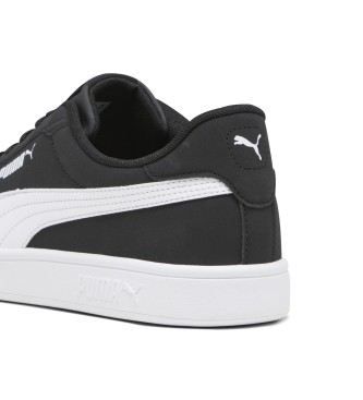 Puma Smash 3.0 Buck Leather Sneakers Black