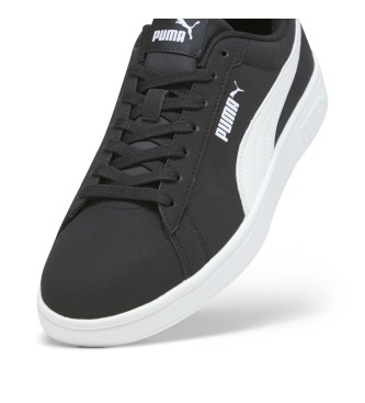 Puma Smash 3.0 Buck Leather Sneakers Black