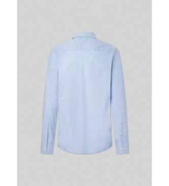 Hackett London Shirt Essential Texture blue