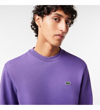 Lacoste Sweatshirt Jogger Coton biologique violet