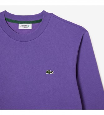 Lacoste Sweatshirt Jogger Coton biologique violet