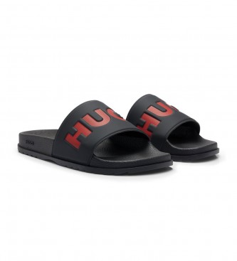 HUGO Chanclas Match It negro