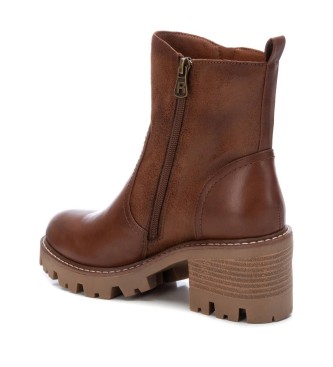 Refresh Ankle boots 171048 brown -height 7cm- heel 