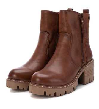Refresh Ankle boots 171048 brown -height 7cm- heel 