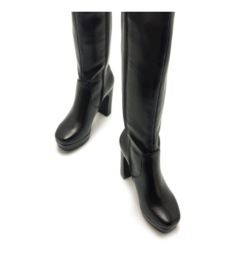 Mariamare Stivali Roseta neri -Altezza tacco 9cm-