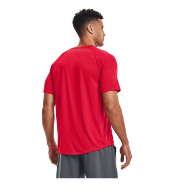 Under Armour UA Tech 2.0 Korte Mouw Top Rood