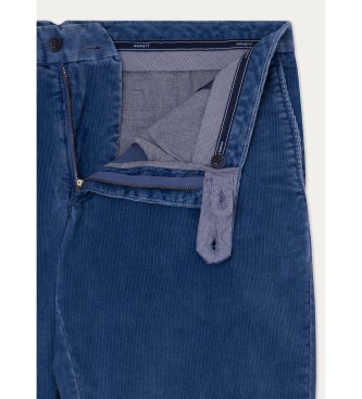 Hackett London Pigment Cord trousers blue