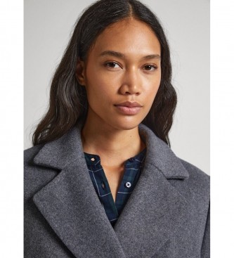 Pepe Jeans Grey Madison Coat