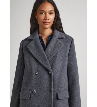 Pepe Jeans Grey Madison Coat