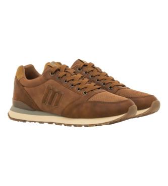 Mustang Portland brown trainers