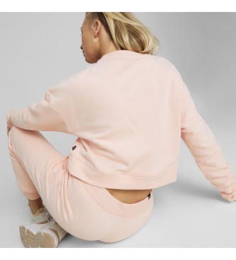 Puma Fato de treino Loungewear Longo rosa
