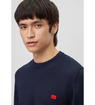 HUGO Saint Cassius navy jumper