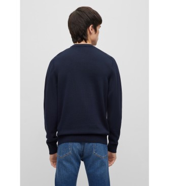 HUGO Saint Cassius navy jumper