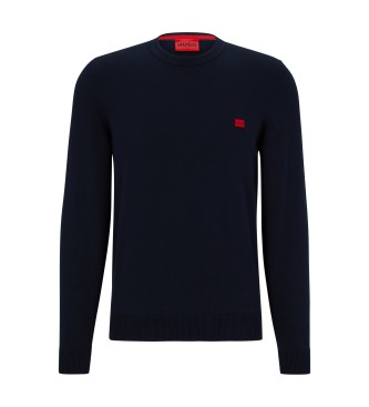 HUGO Saint Cassius navy jumper